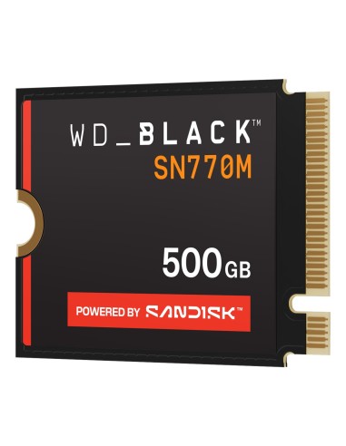 SanDisk Black WD_BLACK SN770M NVMe 500 GB M.2 PCI Express 4.0 TLC 3D NAND