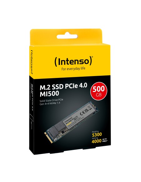 Intenso 3836450 unidad de estado sólido 500 GB M.2 PCI Express 4.0 NVMe