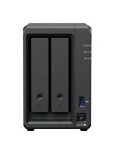 Synology DP320 servidor de almacenamiento NAS Escritorio R1600 8 GB 16 TB Negro