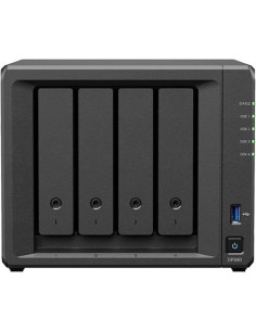 Synology DP340 servidor de almacenamiento NAS Escritorio R1600 16 GB 32 TB Unidad de disco duro Negro