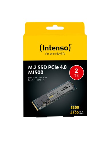 Intenso 3836470 unidad de estado sólido 2 TB M.2 PCI Express 4.0 NVMe