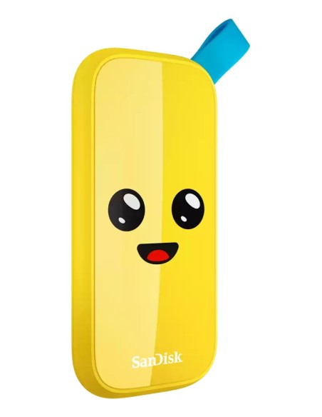 SanDisk SDSSDE30-2T00-G25F unidad externa de estado sólido 2 TB USB Tipo C 3.2 Gen 2 (3.1 Gen 2) Amarillo