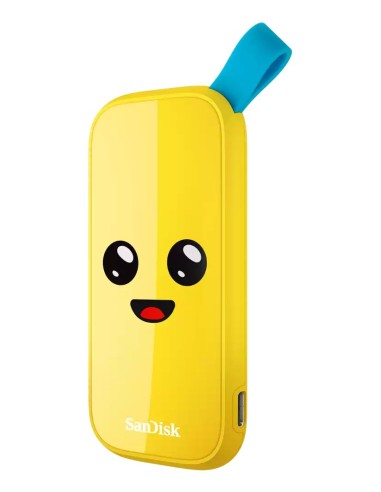 SanDisk SDSSDE30-1T00-G25F unidad externa de estado sólido 1 TB USB Tipo C 3.2 Gen 2 (3.1 Gen 2) Amarillo