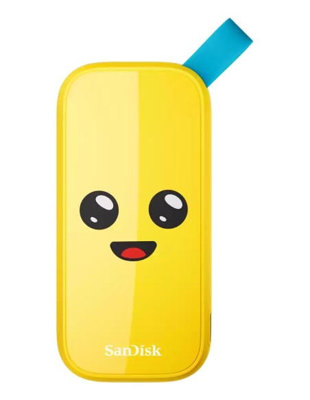 SanDisk SDSSDE30-1T00-G25F unidad externa de estado sólido 1 TB USB Tipo C 3.2 Gen 2 (3.1 Gen 2) Amarillo