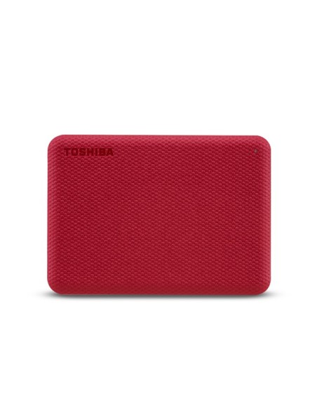 Toshiba Canvio Advance disco duro externo 1 TB 2.5" USB tipo A 2.0 3.2 Gen 1 (3.1 Gen 1) Rojo