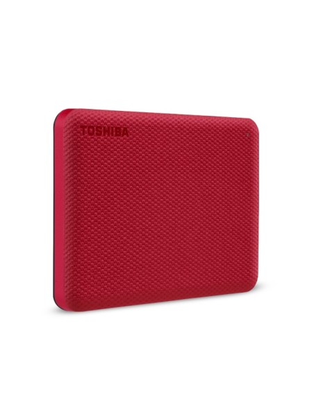 Toshiba Canvio Advance disco duro externo 1 TB 2.5" USB tipo A 2.0 3.2 Gen 1 (3.1 Gen 1) Rojo