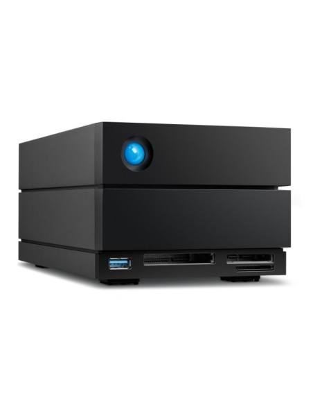 LaCie 2big Dock unidad de disco multiple 48 TB Escritorio Negro