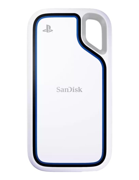 SanDisk SDSSDE62P-2T00-G25 unidad externa de estado sólido 2 TB USB Tipo C 3.2 Gen 2 (3.1 Gen 2) Blanco