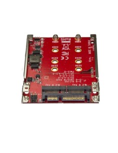 StarTech.com Adaptador para Unidad de Disco M.2 a SATA para Bahía de 2,5 Pulgadas - Conversor M.2 a SATA para Bahía de 2,5 2