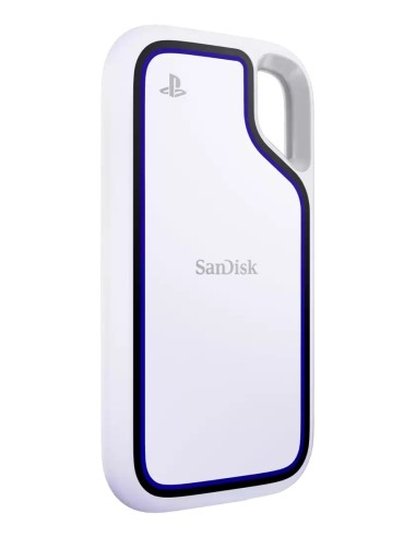 SanDisk SDSSDE62P-2T00-G25 unidad externa de estado sólido 2 TB USB Tipo C 3.2 Gen 2 (3.1 Gen 2) Blanco