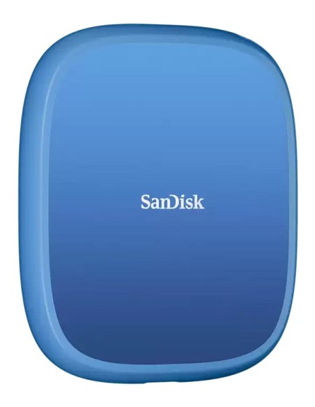 SanDisk SDSSDE62C-2T00-G25 unidad externa de estado sólido 2 TB USB Tipo C 3.2 Gen 2 (3.1 Gen 2) Azul