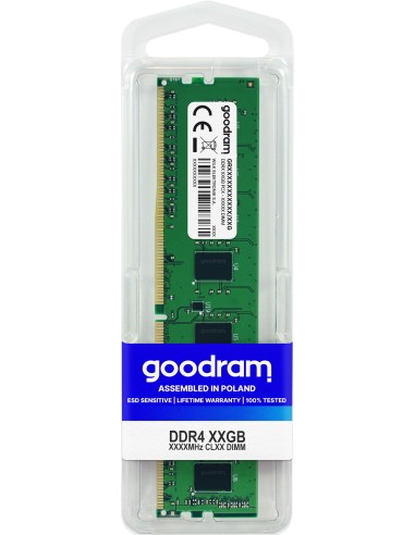 Goodram GR3200D464L22S 8G módulo de memoria 8 GB 1 x 8 GB DDR4 288-pin DIMM