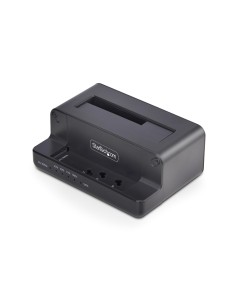 StarTech.com Clonador NVMe M.2 a SATA de 2.5 3.5 - Dock Duplicador Autónomo de 2 Bahías para SSD - Bidireccional NVMe a SATA   2