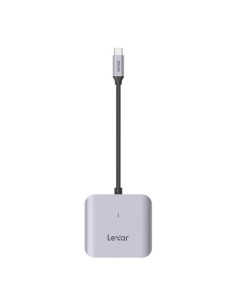Lexar LRW510U-BNHNG lector de tarjeta USB 3.2 Gen 2 (3.1 Gen 2) Type-C Gris 2