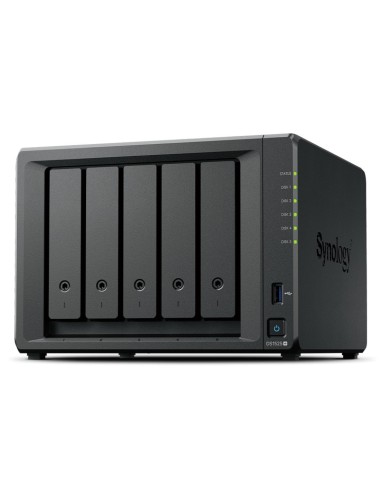 Synology DiskStation DS1525+ servidor de almacenamiento NAS Ryzen Embedded V1500B 8 GB DDR4 0 TB Negro