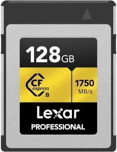 Lexar LCXEXPR128G-RNENG memoria flash 128 GB CFexpress tipo B 2