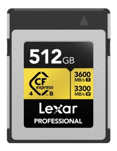 Lexar LCXEXP4512G-RNENG memoria flash 512 GB CFexpress tipo B