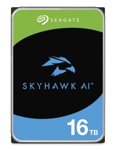 Seagate SkyHawk AI ST16000VE005 disco duro interno 16 TB 7200 RPM 512 MB 3.5" Serial ATA III