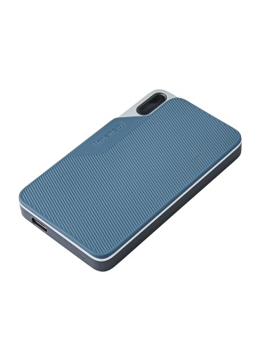 Intenso Lesen Schreiben bis zu 500 MB s 2TB USB Tipo C 3.2 Gen 1 (3.1 Gen 1) Azul, Gris