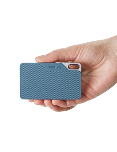 Intenso Lesen Schreiben bis zu 500 MB s 1TB USB Tipo C 3.2 Gen 1 (3.1 Gen 1) Azul, Gris