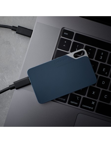Intenso Lesen Schreiben bis zu 500 MB s 1TB USB Tipo C 3.2 Gen 1 (3.1 Gen 1) Azul, Gris