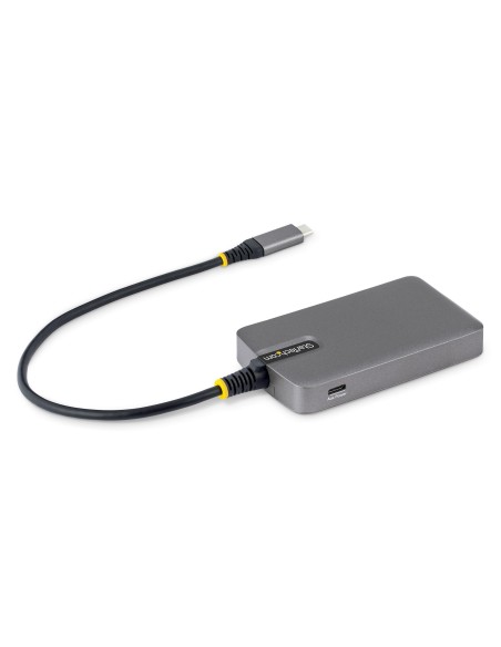 StarTech.com 5G4AC-USB-C-HUB hub de interfaz USB 3.2 Gen 1 (3.1 Gen 1) Type-C 5000 Mbit s Gris