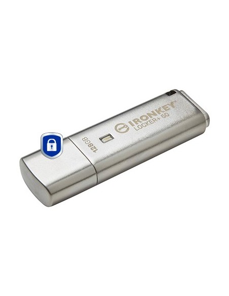 Kingston Technology IronKey 128GB IKLP50 AES USB, w 256bit Encryption