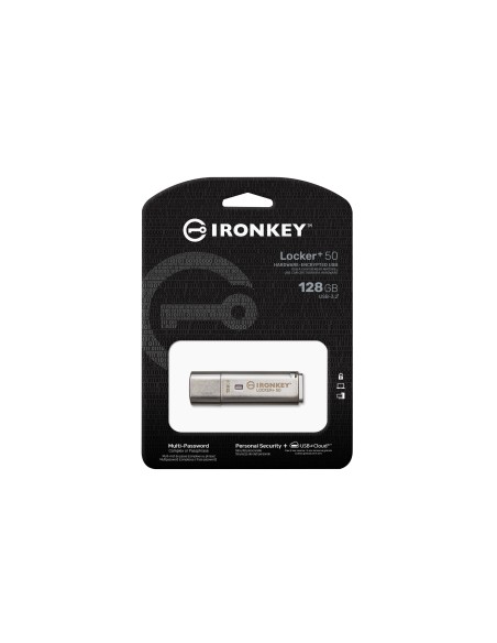 Kingston Technology IronKey 128GB IKLP50 AES USB, w 256bit Encryption