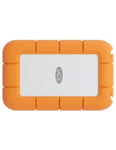 LaCie STND1000400 unidad externa de estado sólido 1 TB USB Tipo C 3.2 Gen 1 (3.1 Gen 1) Gris, Naranja