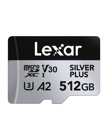 Lexar Professional SILVER PLUS 512 GB MicroSDXC UHS-I