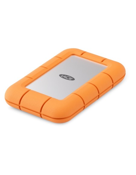 LaCie STND1000400 unidad externa de estado sólido 1 TB USB Tipo C 3.2 Gen 1 (3.1 Gen 1) Gris, Naranja