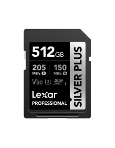 Lexar Professional SILVER PLUS 512 GB SDXC UHS-I 2