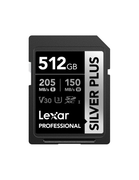 Lexar Professional SILVER PLUS 512 GB SDXC UHS-I