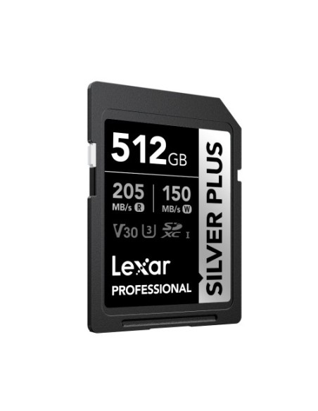 Lexar Professional SILVER PLUS 512 GB SDXC UHS-I