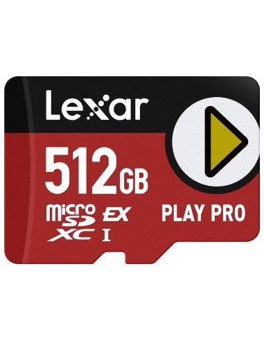 Lexar PLAY PRO microSDXC 512 GB UHS-I Clase 3