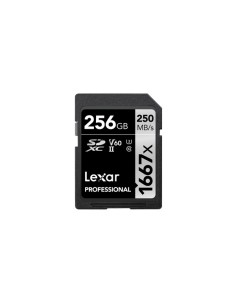 Lexar SDXC, 256 GB UHS-II Clase 10