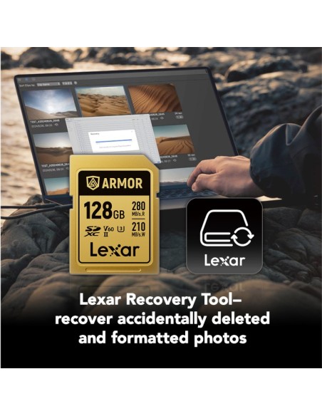 Lexar Armor Gold 128 GB SDXC UHS-II