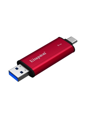 Kingston Technology 1TB Dual USB-A C Portable SSD, Up to 1050MB s USB 3.2 Gen 2