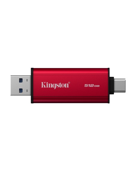 Kingston Technology 512GB Dual USB-A C Portable SSD, Up to 1050MB s USB 3.2 Gen 2
