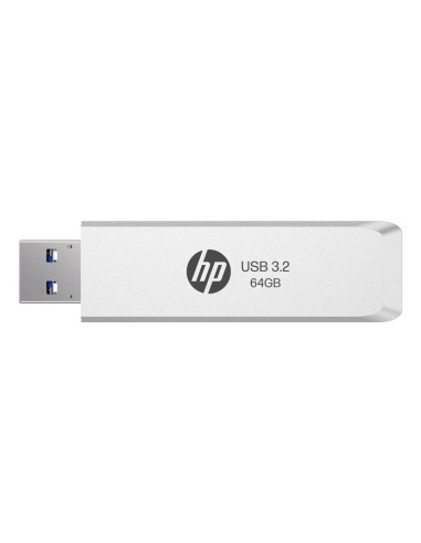 HP HPFD819W-A-64 unidad flash USB 64 GB USB tipo A 3.2 Gen 2 (3.1 Gen 2) Plata