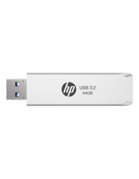 HP HPFD819W-A-64 unidad flash USB 64 GB USB tipo A 3.2 Gen 2 (3.1 Gen 2) Plata
