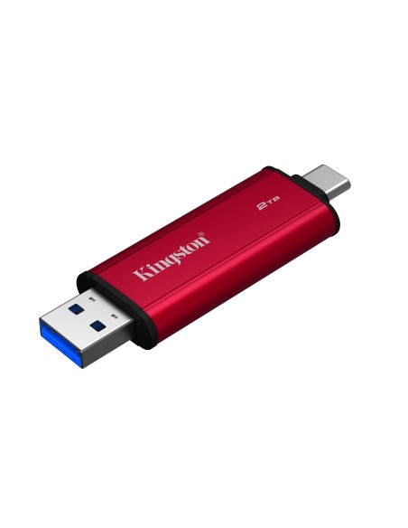 Kingston Technology 2TB Dual USB-A C Portable SSD, Up to 1050MB s USB 3.2 Gen 2