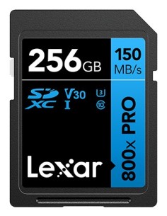 Lexar High-Performance 800xPRO 256 GB SDXC UHS-I Clase 10 2