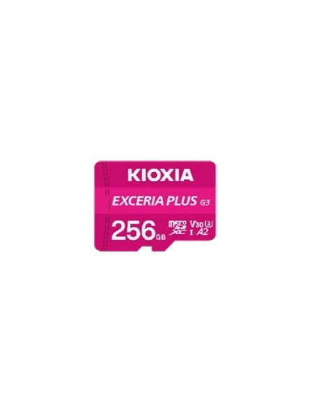 Kioxia EXCERIA PLUS G3 256 GB MicroSDXC UHS-I Clase 10