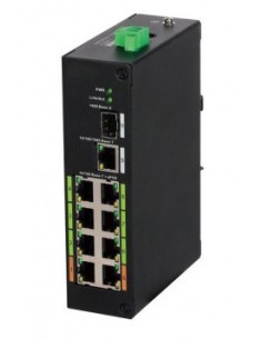 Dahua Technology DH-LR2110-8ET-120 L2 Fast Ethernet (10 100) Energía sobre Ethernet (PoE) Negro