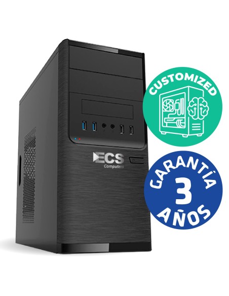 ECS DS520 AMD | PC Sobremesa AMD Ryzen Configurable