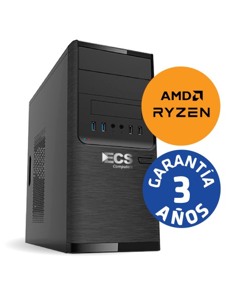 ECS DS520 AMD | PC Sobremesa AMD Ryzen 5 8600G AM5 Configurable